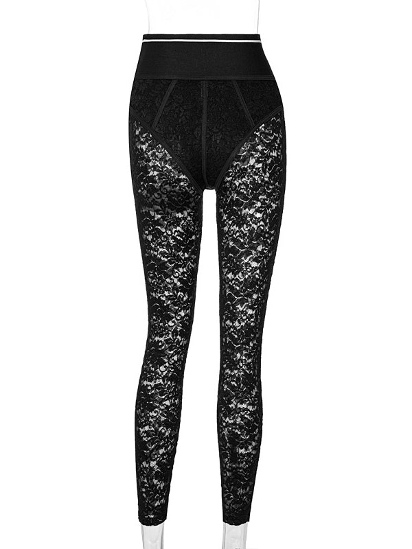 Jazzy Lace Tights